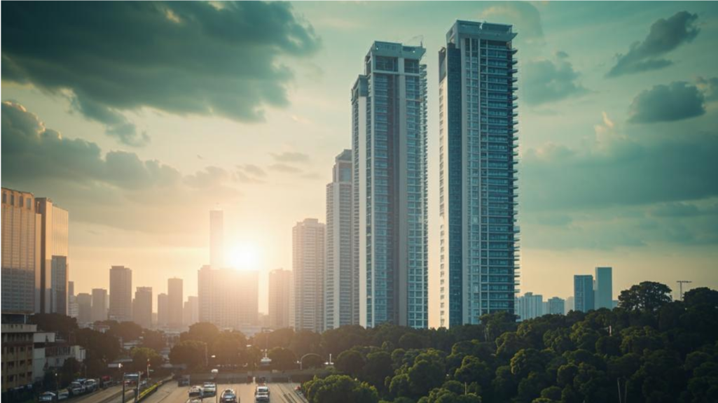 Sunrise road high-rise building